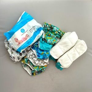 6-Pack Charlie Banana Reusable Cloth Diapers